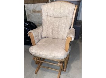 Dutailier Wooden Gliding Chair 27x31x42.5