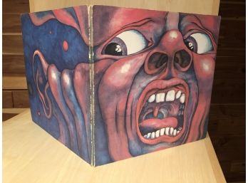King Crimson In The Court Of Vintage Rock Record Nice Gatefold Vinyl Is Well Cared For Classic LP