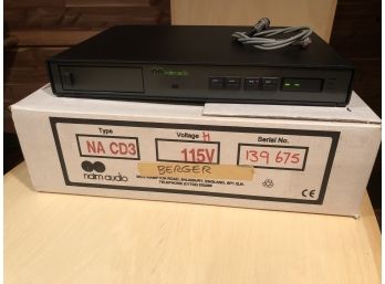 Naim NA CD3 Cd Player Single Disk With Remote
