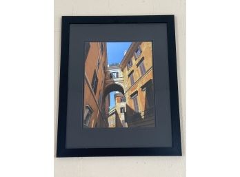 Trevi Rome Italy Original Photograph Signed J Rose Numbered 1/10 18x22' Matted Framed Glass