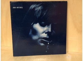 Joni Mitchell Blue Album Vintage Rock Record Nice Gatefold Vinyl Is Well Cared For Classic LP