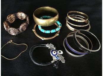 Mixed Lot Of Bracelets - Mostly Bangles