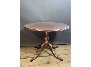 Elite Tables Elite Furniture Co Hampson Miatle & Abbott Pedestal End Side Table 27x19x20