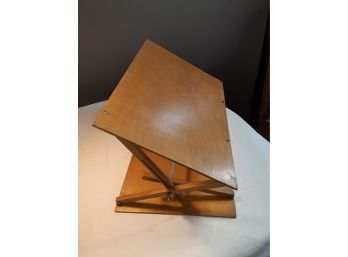 Adjustable Lap Desk, Wooden, Used/ Scratched But Works Well