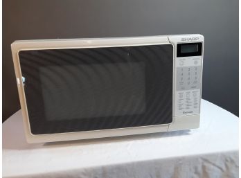 Microwave Oven, Sharp Model#R-230hw, 120v, 10A,  W18xH11xD14in ,