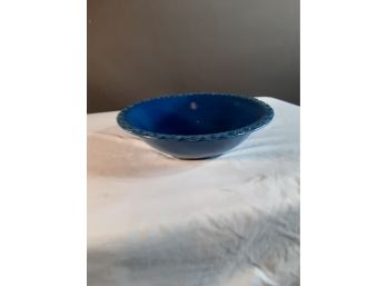 Mccoy Blue Porcelain Bowl 12 Inch Diameter