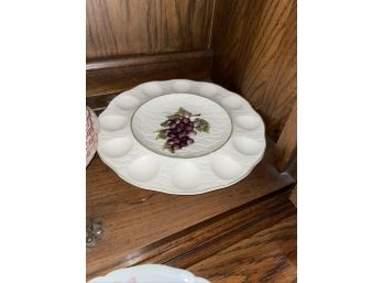 Embassy Quality Product- Deviled Egg Plate