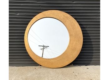 Amazing Vintage Offset Circle Wall Mirror By Windsor Mirrors
