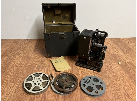 Antique Model K Kodascope Projector W/ Manual & Case