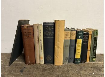 Vintage English Literature Book Collection
