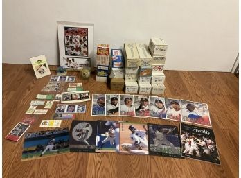 HUGE Baseball Collection - Cards, Ticket Stubs, Pictures & More!