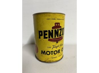 Vintage Pennzoil 1 Quart Motor Oil