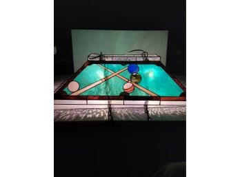 Vintage Tiffany  Pool Table Lighting