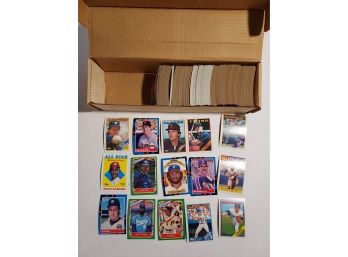 3/4 Box Of Donruss, Fleer, Topps Baseball Cards Lot #17