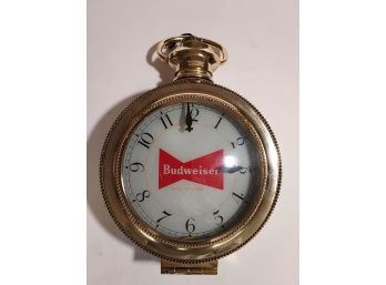 Vintage Anheuser Busch Hanging Clock