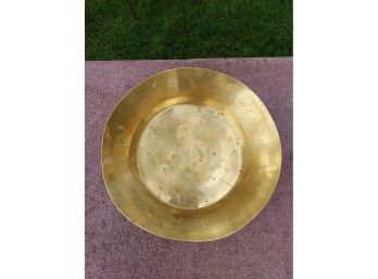 Early To Mid Century Russian Brass Wedding Bowl
