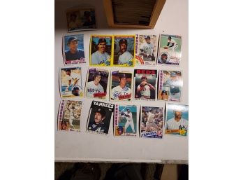 Wooden Box Full Of Topps Baseball Cards Lot # 10