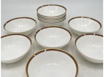 English Porcelain Soup Bowls