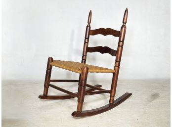An Antique Rocking Chair