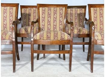 A Set Of 8 Southwood/Hickory Reproduction Dining Chairs
