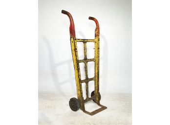 An Antique Hand Truck (Specifically For Beer And Ale Kegs)