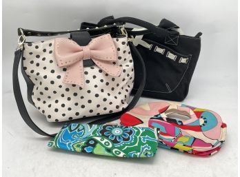 Colorful Ladies' Bags By Betsey Johnson And More!