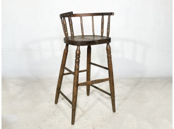 An Antique High Chair