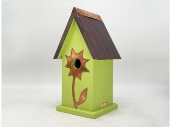 A Custom Art Birdhouse
