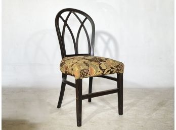A Beautiful Vintage Carved Wood Side Chair