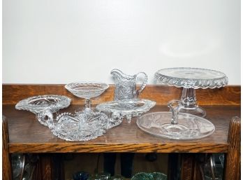 Antique Cut Glass And Crystal
