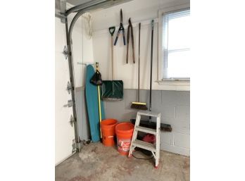 Garage Tools, A Step Ladder, And More