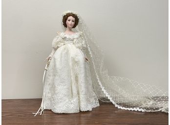 A Porcelain Bridal Doll