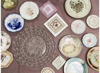 A Glassware And Ceramics Assortment