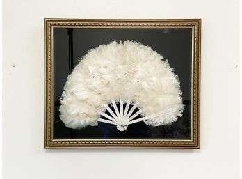 An Antique Feathered Fan
