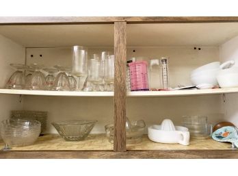 Vintage Pyrex, Fireking, And More Glassware