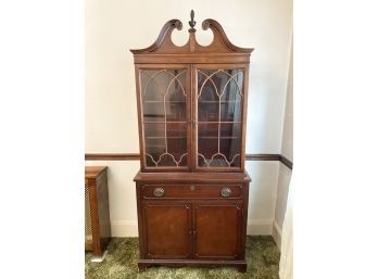 A Vintage Federal Style China Cabinet
