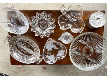 Vintage Crystal And Cut Glass
