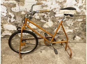 A Vintage Exersize Bike