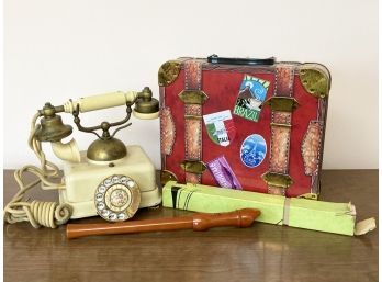 A Vintage Telephone And More Decor