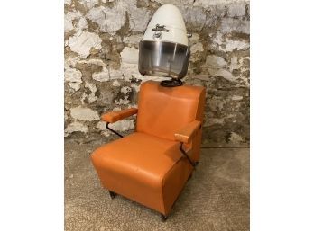 A Vintage Bonat Beauticians Chair And Hair Dryer 1 Of 2