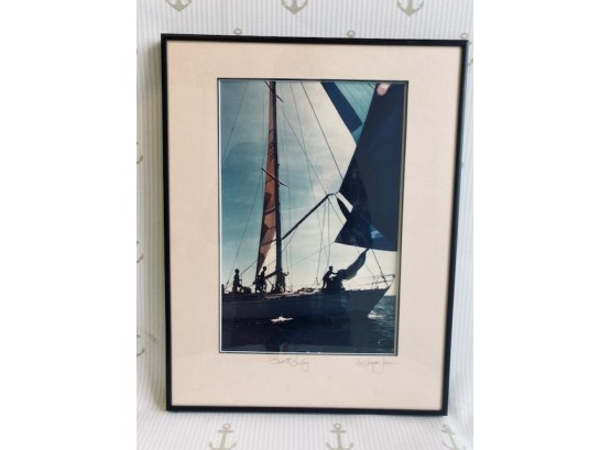 Smooth Sailing Vintage Photograph