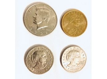 American Half Dollar And Dollar Coins