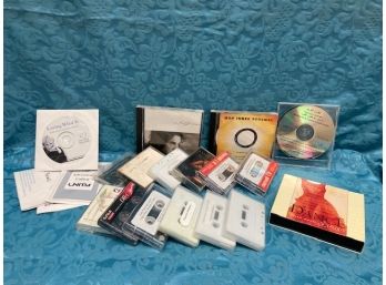 Lot Of Cassettes And CD's