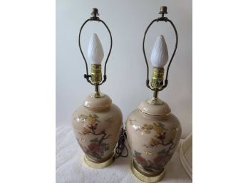 Pair Of Chinese Lamps