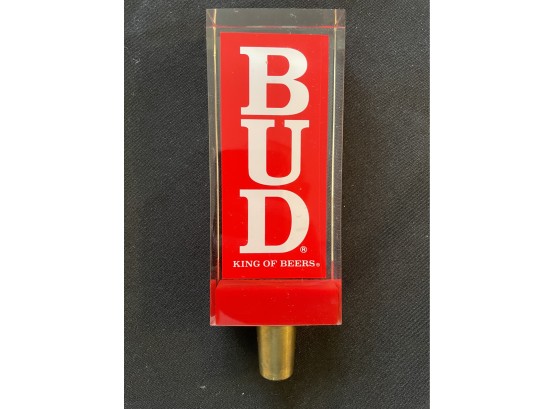 Vintage Bud Beer Keg Tap Handle