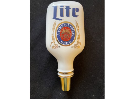 Vintage Miller Lite Keg Tap Handle