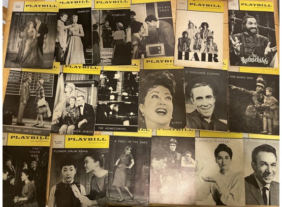 1950s Playbill Collection 3 (Lot Of 18)