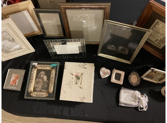 Huge Lot Of Picture Frames- Assorted Sizes