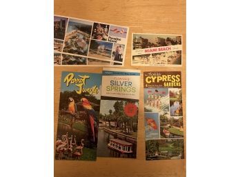Vintage Florida Advertisements And Quintessential Postcard