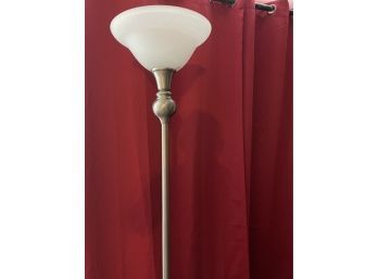 6' Brushed Steel Touch Floor Lamp With 3 Settings